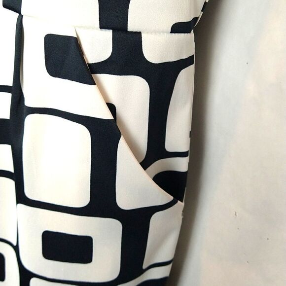 XOXO bold black and white party dress size 11 - Picture 5 of 11